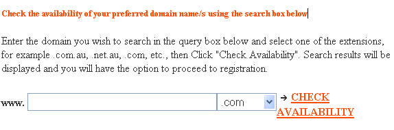 Domains